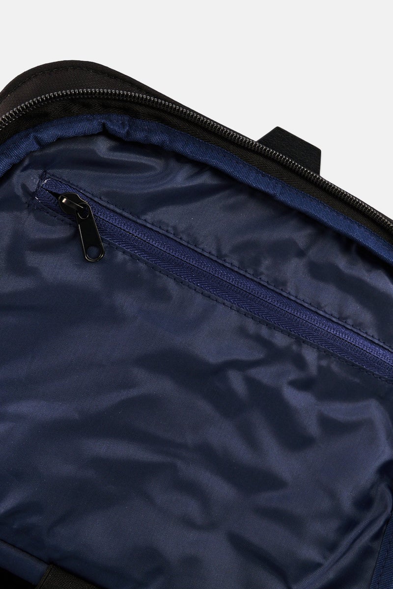 Tahari Men Brand Logo Backpack, Black - Image 3